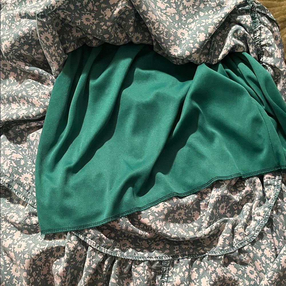 Green Floral Sundress - Picture 4 of 5